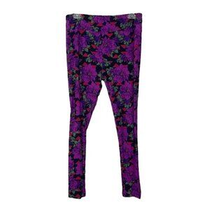 ❤️ 🆕 LULAROE Floral LEGGINGS Size M